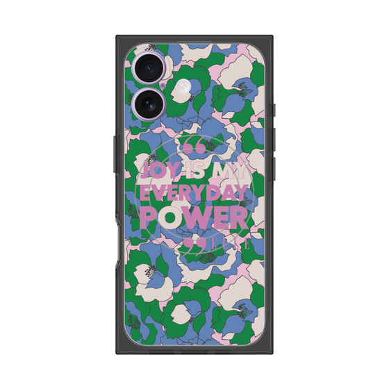 プレミアムスクエアケース with MagSafe［ ELLE - Joy is my everyday power ］