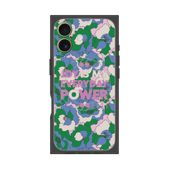 プレミアムスクエアケース with MagSafe［ ELLE - Joy is my everyday power ］