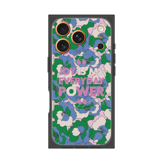 プレミアムスクエアケース with MagSafe［ ELLE - Joy is my everyday power ］