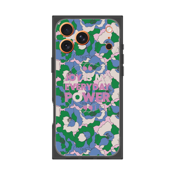 プレミアムスクエアケース with MagSafe［ ELLE - Joy is my everyday power ］
