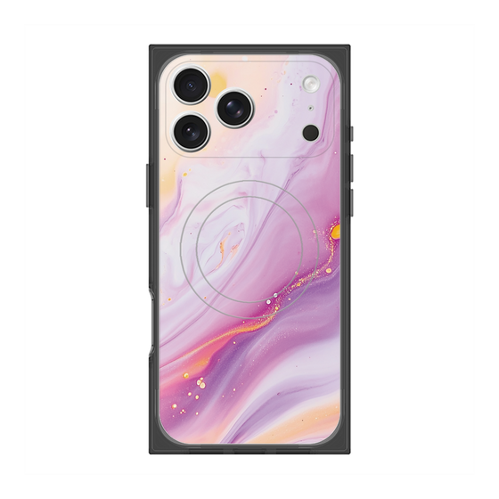 プレミアムスクエアケース with MagSafe［ Color Rain - オリジナル - Moonlit Mauve ］