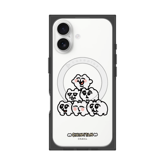 プレミアムスクエアケース with MagSafe［ ちみたん - ピラミッド ］