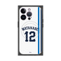 プレミアムスクエアケース with MagSafe［ 埼玉西武ライオンズ- #12 WATANABE - ホーム ］