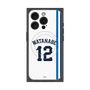 プレミアムスクエアケース with MagSafe［ 埼玉西武ライオンズ- #12 WATANABE - ホーム ］