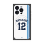 プレミアムスクエアケース with MagSafe［ 埼玉西武ライオンズ- #12 WATANABE - ホーム ］