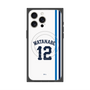 プレミアムスクエアケース with MagSafe［ 埼玉西武ライオンズ- #12 WATANABE - ホーム ］
