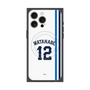 プレミアムスクエアケース with MagSafe［ 埼玉西武ライオンズ- #12 WATANABE - ホーム ］