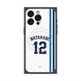 プレミアムスクエアケース with MagSafe［ 埼玉西武ライオンズ- #12 WATANABE - ホーム ］
