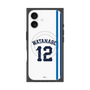 プレミアムスクエアケース with MagSafe［ 埼玉西武ライオンズ- #12 WATANABE - ホーム ］