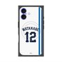 プレミアムスクエアケース with MagSafe［ 埼玉西武ライオンズ- #12 WATANABE - ホーム ］