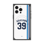 プレミアムスクエアケース with MagSafe［ 埼玉西武ライオンズ- #39 HIRASAWA - ホーム ］