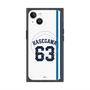 プレミアムスクエアケース with MagSafe［ 埼玉西武ライオンズ- #63 HASEGAWA - ホーム ］