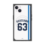 プレミアムスクエアケース with MagSafe［ 埼玉西武ライオンズ- #63 HASEGAWA - ホーム ］