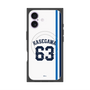 プレミアムスクエアケース with MagSafe［ 埼玉西武ライオンズ- #63 HASEGAWA - ホーム ］