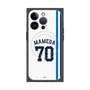 プレミアムスクエアケース with MagSafe［ 埼玉西武ライオンズ- #70 MAMEDA - ホーム ］