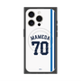 プレミアムスクエアケース with MagSafe［ 埼玉西武ライオンズ- #70 MAMEDA - ホーム ］