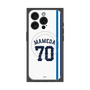 プレミアムスクエアケース with MagSafe［ 埼玉西武ライオンズ- #70 MAMEDA - ホーム ］