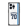 プレミアムスクエアケース with MagSafe［ 埼玉西武ライオンズ- #70 MAMEDA - ホーム ］
