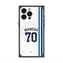 プレミアムスクエアケース with MagSafe［ 埼玉西武ライオンズ- #70 MAMEDA - ホーム ］
