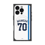 プレミアムスクエアケース with MagSafe［ 埼玉西武ライオンズ- #70 MAMEDA - ホーム ］