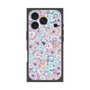 プレミアムスクエアケース with MagSafe［ 日比谷花壇 - HarmonyinBloom - パープル ］