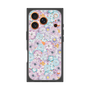 プレミアムスクエアケース with MagSafe［ 日比谷花壇 - HarmonyinBloom - パープル ］