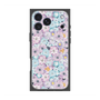 プレミアムスクエアケース with MagSafe［ 日比谷花壇 - HarmonyinBloom - パープル ］