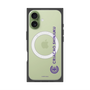 プレミアムスクエアケース with MagSafe［ クリアソン新宿 - 縦組ロゴ２ ］