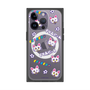 プレミアムスクエアケース with MagSafe［ クリアソン新宿 - くりあにゃん - 総柄 ］