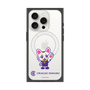 プレミアムスクエアケース with MagSafe［ クリアソン新宿 - くりあにゃん - ハイタッチ ］