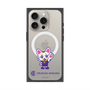 プレミアムスクエアケース with MagSafe［ クリアソン新宿 - くりあにゃん - ハイタッチ ］