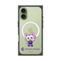 プレミアムスクエアケース with MagSafe［ クリアソン新宿 - くりあにゃん - ハイタッチ ］