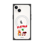 プレミアムスクエアケース with MagSafe［ クッピーラムネ - 寝ころぶ ］
