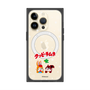 プレミアムスクエアケース with MagSafe［ クッピーラムネ - 寝ころぶ ］