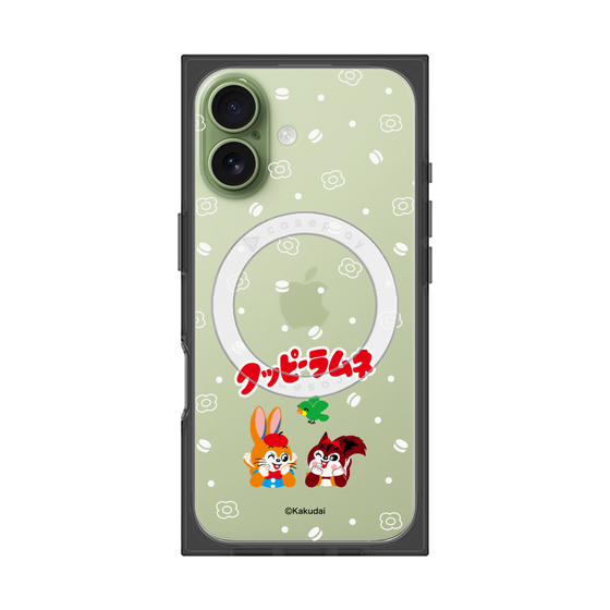 プレミアムスクエアケース with MagSafe［ クッピーラムネ - 寝ころぶ ］