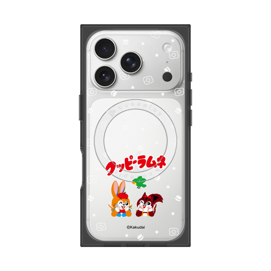 プレミアムスクエアケース with MagSafe［ クッピーラムネ - 寝ころぶ ］