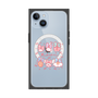 プレミアムスクエアケース with MagSafe［ もくもくちゃん - リボン ］