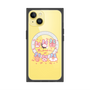 プレミアムスクエアケース with MagSafe［ もくもくちゃん - リボン ］