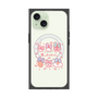 プレミアムスクエアケース with MagSafe［ もくもくちゃん - リボン ］