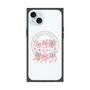 プレミアムスクエアケース with MagSafe［ もくもくちゃん - リボン ］