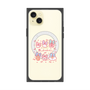 プレミアムスクエアケース with MagSafe［ もくもくちゃん - リボン ］