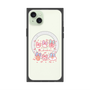 プレミアムスクエアケース with MagSafe［ もくもくちゃん - リボン ］