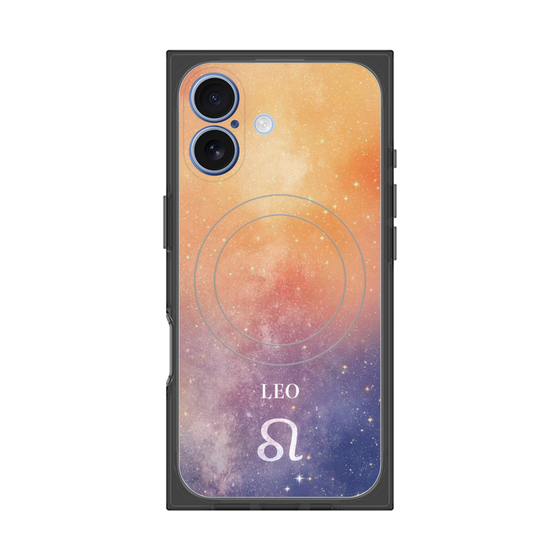 プレミアムスクエアケース with MagSafe［ STARRY SIGNS - オリジナル - Leo ］