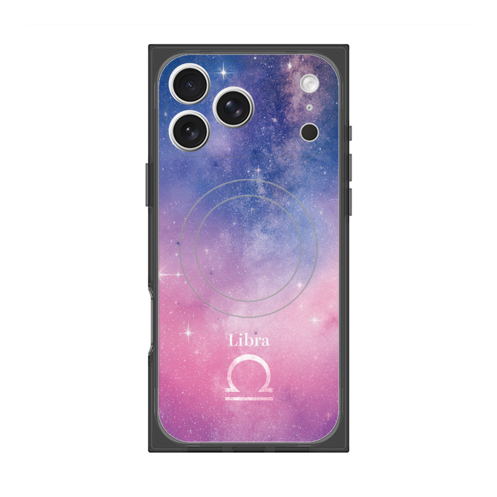 プレミアムスクエアケース with MagSafe for Apple iPhone 17 Pro Max［ STARRY SIGNS - オリジナル - Libra ］