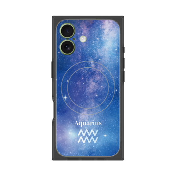 プレミアムスクエアケース with MagSafe［ STARRY SIGNS - オリジナル - Aquarius ］