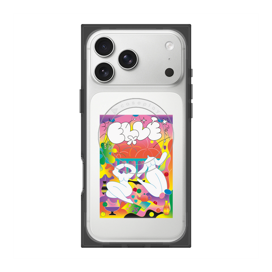 プレミアムスクエアケース with MagSafe［ ELLE - 80 YEARS - CHOU YI ］