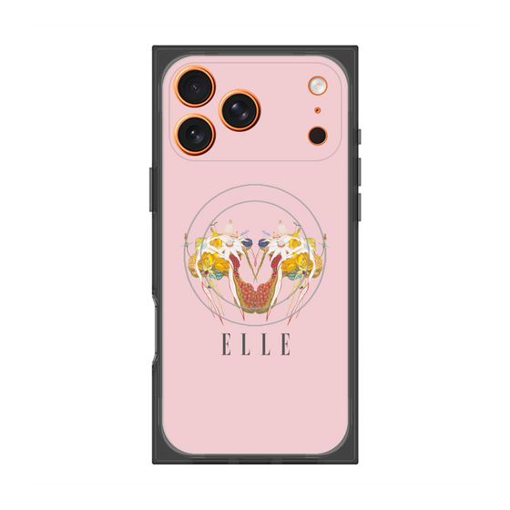 プレミアムスクエアケース with MagSafe［ ELLE - 80 YEARS - MARI ITO ］