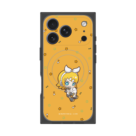 プレミアムスクエアケース with MagSafe［ しろたん×初音ミク - 鏡音リン - しろたんと一緒 ］