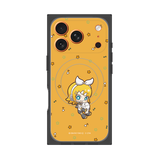 プレミアムスクエアケース with MagSafe［ しろたん×初音ミク - 鏡音リン - しろたんと一緒 ］