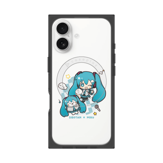 プレミアムスクエアケース with MagSafe［ しろたん×初音ミク - しろたん×初音ミク ］